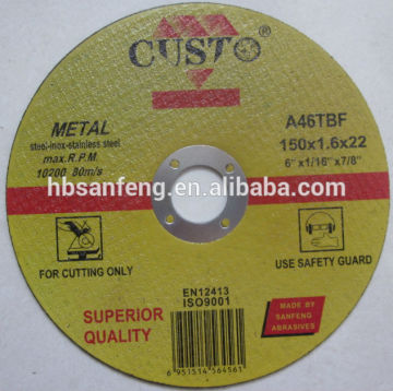 5 "125x1x16mm All-in-One Super-Dünn-Schneidrad