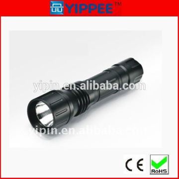 Aluminum rechargeable high power aluminum led torch