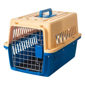High Quality Small Pet Carrier: Dog, Cat, and Bird Travel Box with Metal Cage