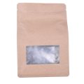 Stock Flat Bottom Bags With Clear Window