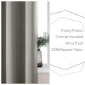 hot selling polyester ready made  thermal blackout curtains