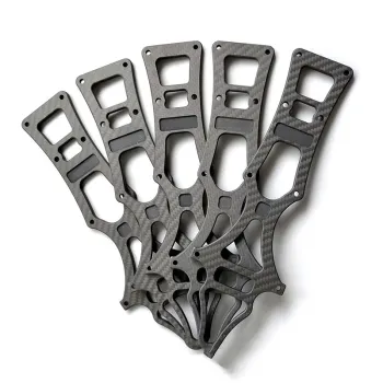 Custom CNC Machining & Laser Cutting of 3K Twill Carbon Fiber Sheets