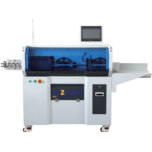 Компьютеризированный станок для резки и зачистки кабеля сечением 50 мм²