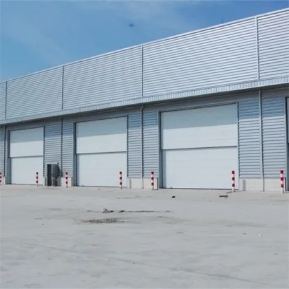 Lifting Industrial Overhead Sectional Door For Warehouse