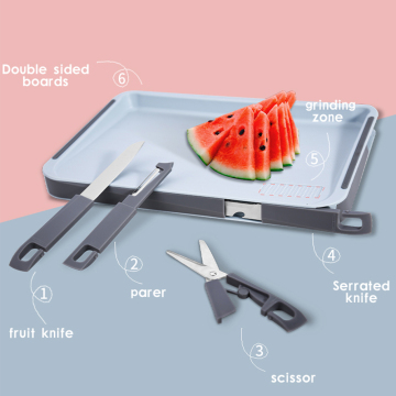 QXF Detachable Plastic Charcuterie Board Set - Perfect Gift Item