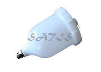 High Class Disposable Nylon gravity feed spray gun cup , 60