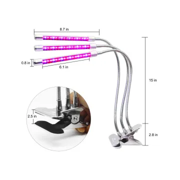 Good Price Silver Case Led Gooseneck Clamp Light