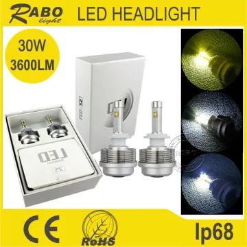 2016 Headlamp New Super Bright 7200LM 3600lm 12 24v H1 H4 H7 H11 H13 9005 9006 60w 30w Led Headlight Bulb H7 auto led headlight