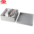 Top and Bottom Texture Paper Jewelry Box Packaging