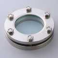 Stainless steel flange high pressure sight glass