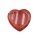 Red Jasper Handmade Craved 40MM Love Heart Thumb Worry Stone for Anxiety Stress Relief Meditation