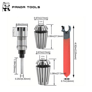 ER Series Collets for Machine Tool Assories في Spring Steel مع معيار DIN6499B