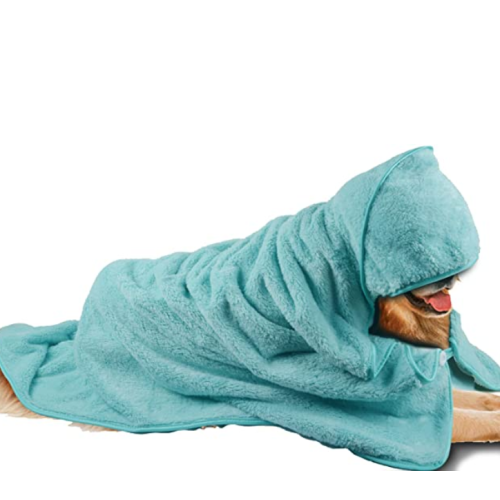 Microfiber Oversized Hooded Pet Bath Towel