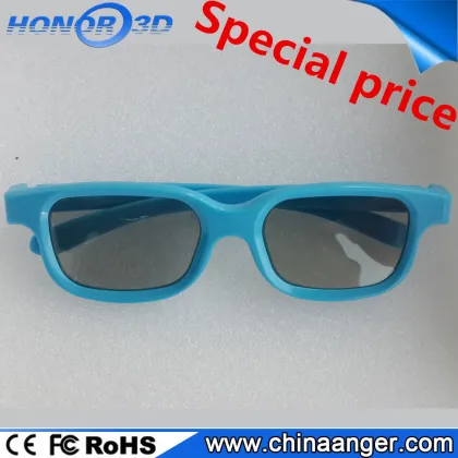 smartphone 3D feeling HD view 3D glasses plastic realD glasses