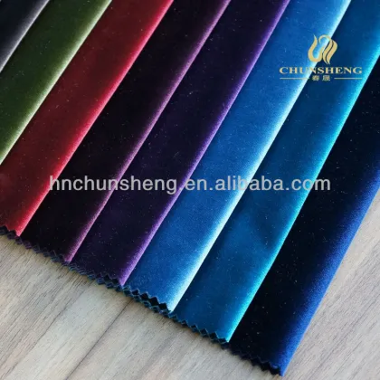 shining spandex bonding with velvet for sofa