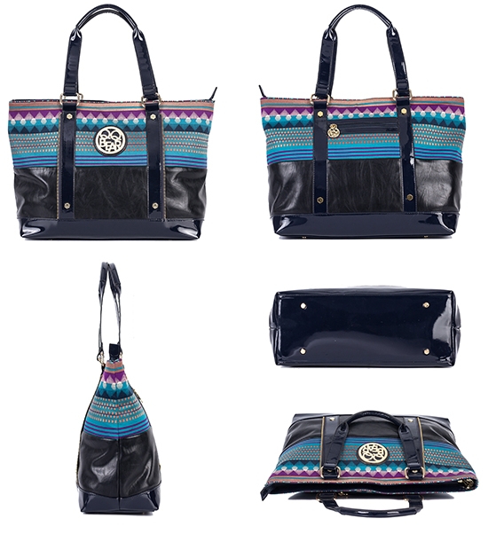 Latest Ladies Popular Mediterranean Style Leisure PU Carry-on Bag (GRACE-1)