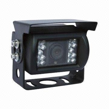 Car Rear View Camera with 1/3-inch Color HD CMOS and 330TVL Horizontal Resolution