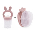 Set de hrănitori și tavi pentru congelator Bunny din silicon