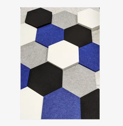 Textured Design Sound Absorbing Perforated Acoustic Wall Panel Board