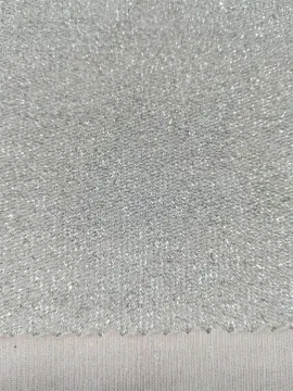 Poly SIlver Span Terry