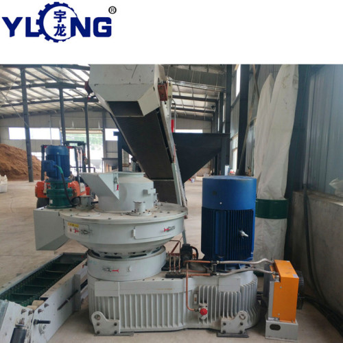 Rice husk cotton stalk pellet machine