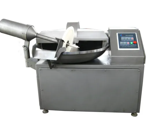 small scale meat bowl cutter for small meat processing plant