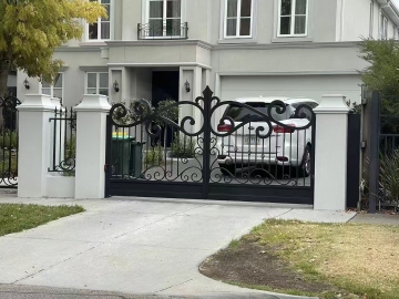 Classic Elegance with Uncompromising Security Wrought Iron Gate