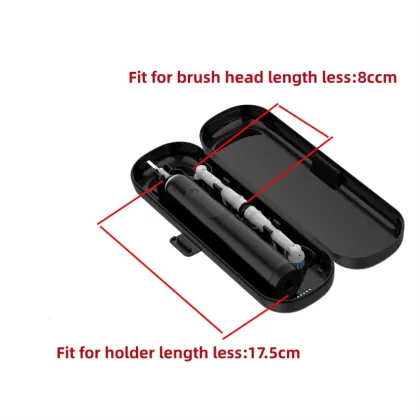 Travel Storage Box for Electric Toothbrushes - Compatible with OralB, Philips, Xiaomi, and Usmile