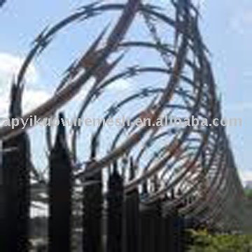 Barbed razor wire (factory)