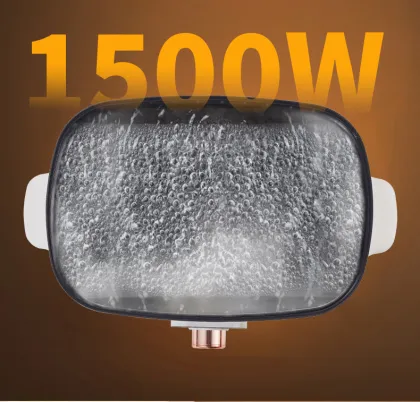 Electric Multicooker for Grilling, Baking, Boiling, BBQ, and Hot Pot