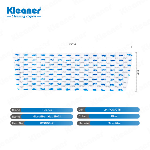 Almofada de recarga de esfregão de microfibra K19008-R