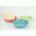 Runde Keramikschüssel für Restaurantsalat im neuen Design