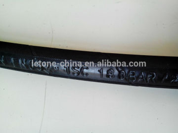 high quality EN857 SC DN10 3/8\" hydraulic hose rubber