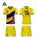 ชุดฟุตบอลโพลีเอสเตอร์ 100% รุ่นใหม่ Custom Soccer Jersey