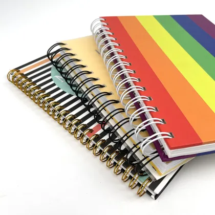 Hardcover custom notebook planner printing trading mini