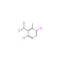 5-bromo-2-cloro-4-metil-3-nitro-piridina para intermediário químico farmacêutico