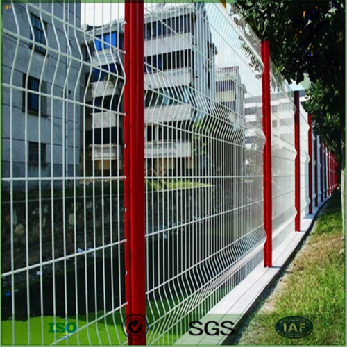 PVC coated welded wire mesh fence panels in 12 gauge