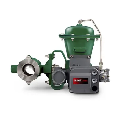 Professional FISHER V200 Series Vee-Ball Rotary Control Valve with Flanged Body, HD Ball Seal and Segmented Ball Technology