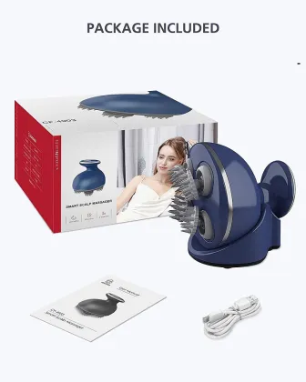 mimic four-finger kneading electric head massager
