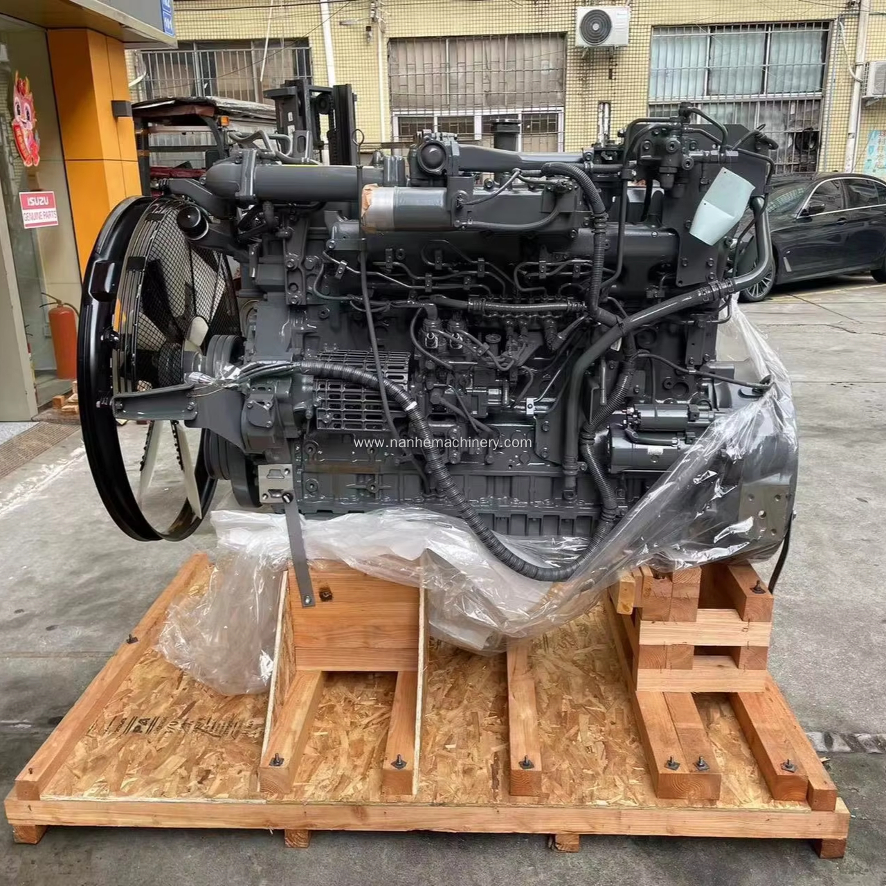 Hitachi ZAX870-5G and Isuzu 6HK1 4HK1 6BG1 6UZ1 6WG1 Diesel Engine Assembly For Excavator