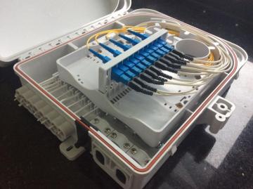 24F Fiber Optic Splitter Box