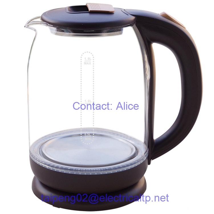 Glass Water Kettle 1.8L