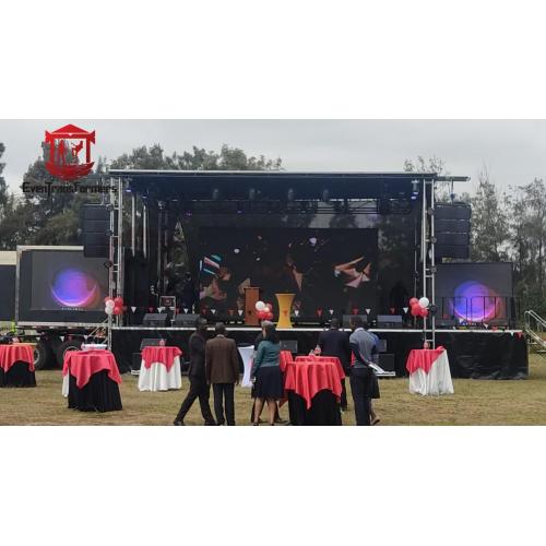 9x8.7x6.3m Live Festival Stage Trailer Live Festival Stage Trailer Manufactory