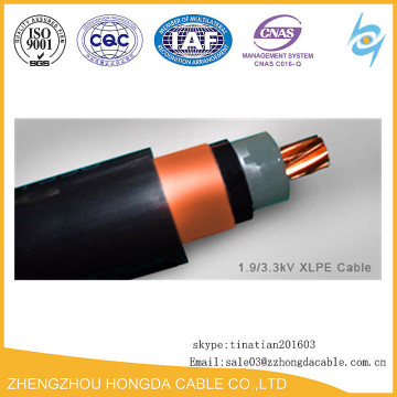 3.3kv Xlpe Insulated Cable 1 Core 300 sqmm Cable Price