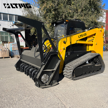 Cargador de dirección de skid de bosque con Mulcher - LTMG 700 kg a 1.5 toneladas en venta