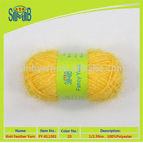 wholesale cheap new design eyelash knitting yarn manufacturer