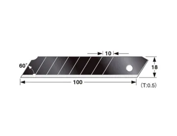 18mm Snap Off Blade for Utility Cutter Knife