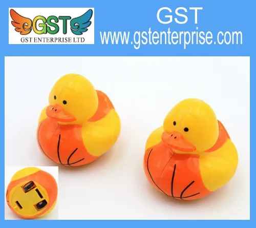 Pull Back Basketball Imprinted Duck