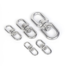Industrial SS 304 stainless steel ring connector M3-M28 Stainless Steel Rigging Eye Swivel Manufactory