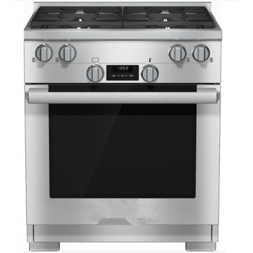 Miele 30 inch bereik vrijstaande gasoven